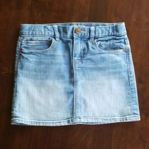 Gap Kids jean skirt